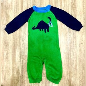 Baby GAP Dinosaur Sweater Onesie